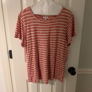 Splendid Red and White Shirt